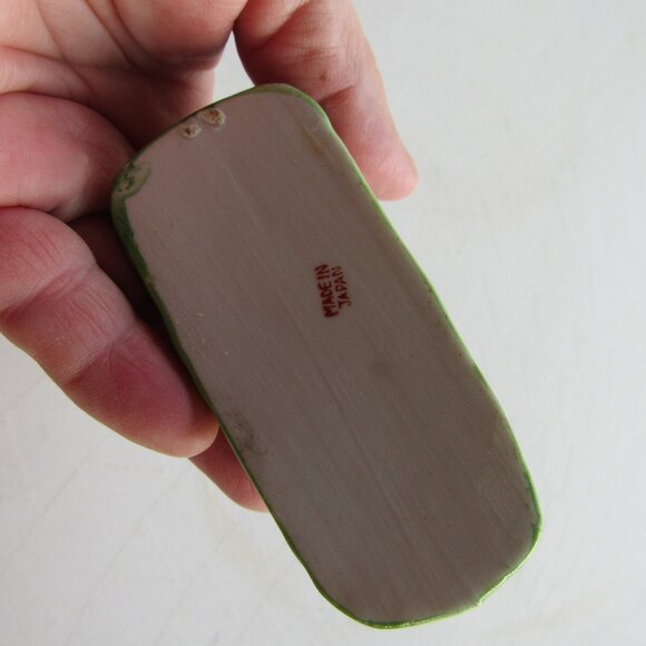 Vintage Japanese Ceramic Rooster Small Pot or Toothpick Holder - Picture 3 of 5